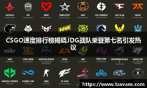 CSGO速度排行榜揭晓JDG战队荣登第七名引发热议